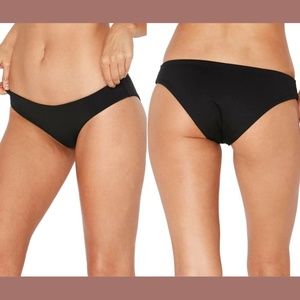 NWT $70 L Space‎ Sandy Classic Low-Rise Bikini Bottoms in Black [SZ XL ]